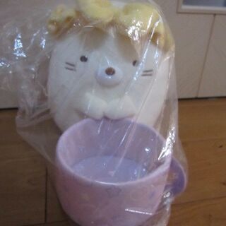 非売品☆ 新品・タグ付き■ すみっコぐらし ねこ ぬいぐるみ小物...
