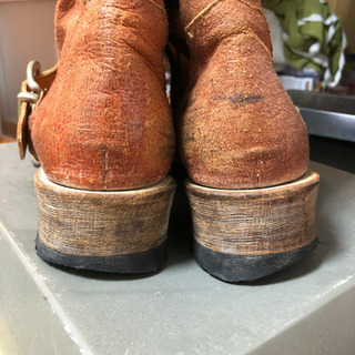 フープディドゥ　レザー ブーツ　ブラウン　サイズ44の画像