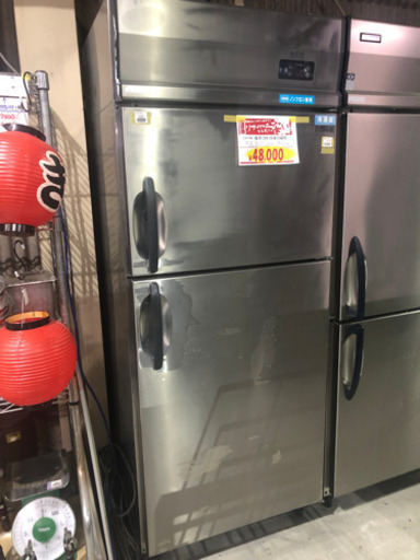 A-111⭐︎大和冷機　縦型2DR冷凍冷蔵庫❗️