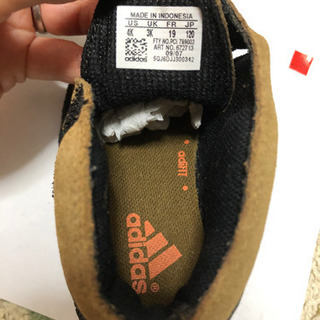 adidas アディダス　靴　シューズ　幼児　新品　未使用の画像