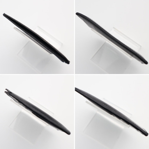 《SAINT LAURENT/カードケース》ABランク ブラック コンパクト 美品