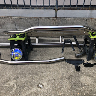 MC前デリカD5:JAOSスキッドバーとサイド・リアバーセットの画像