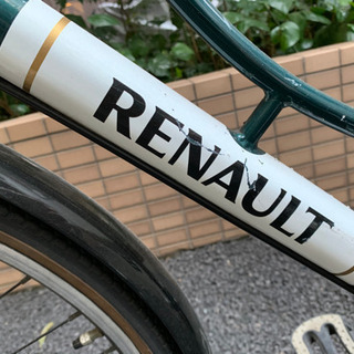 RENAULT・自転車・グリーン＊パンクしてます【無料】の画像