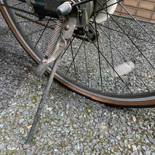 RENAULT・自転車・グリーン＊パンクしてます【無料】の画像