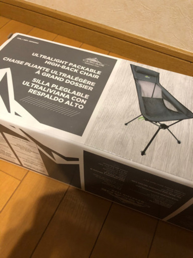 展示品 CASCADE MOUNTAIN TECH アルミチェア HBS-20-C