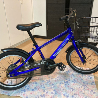 【取引中】子供用自転車　青色　16インチ　軽量