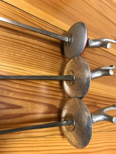 フェンシング　剣　三本