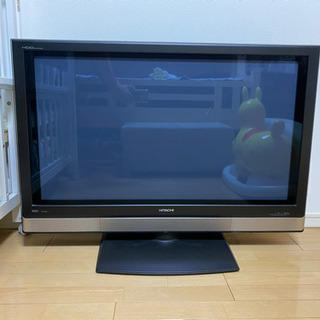 HITACHI 日立　WOOO 37型　リモコン有り