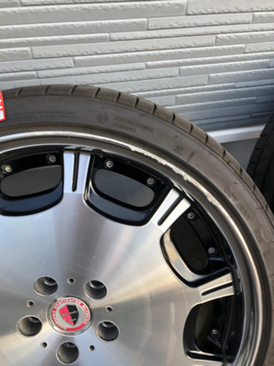 ワークシュバートSC3✨19インチ✨バリ山タイヤ付き❗️