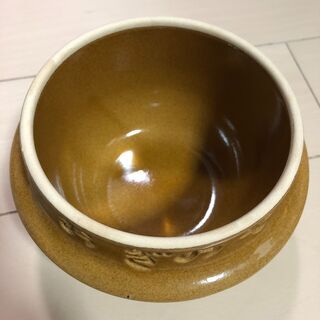 【荻野屋】　横川駅　おぎのや　「峠の釜めし」の空釜と蓋　３個セット　１　【益子焼】の画像