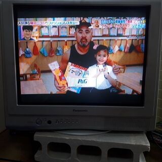 ブラウン管テレビ、デジタルチューナーセットの画像