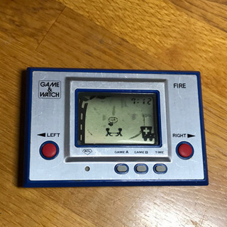 【値下本日限定】稀少 任天堂 初代ゲームウォッチFIRE 