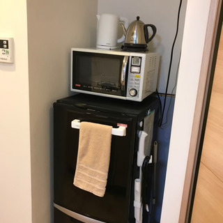 冷蔵庫の運搬作業