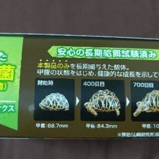 リクガメのエサの画像