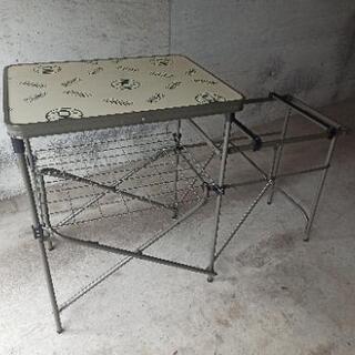 コールマン　オールインワンキッチンテーブル　２バーナー設置OKの画像