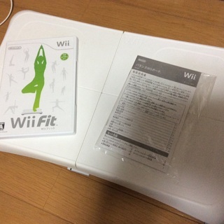 【決定しました】Wii fit本体 & ソフト & wiiモーシ...