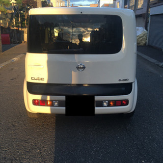 ＝大幅値下！！150000円＝日産　キューブ　4WD ☆走行距離5万キロ☆の画像