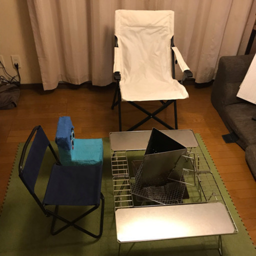 引き取り歓迎 お買い得 ユニフレーム テーブル チェア 焚き火台など多数