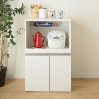 【未使用品・無料でお渡しします】レンジ台・米びつつき・ニトリ