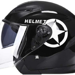 ジェットヘルメット半帽ハーフフルフェースバイクヘルメット#677