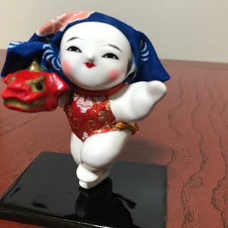 加賀人形 晃山作　郷土玩具の画像