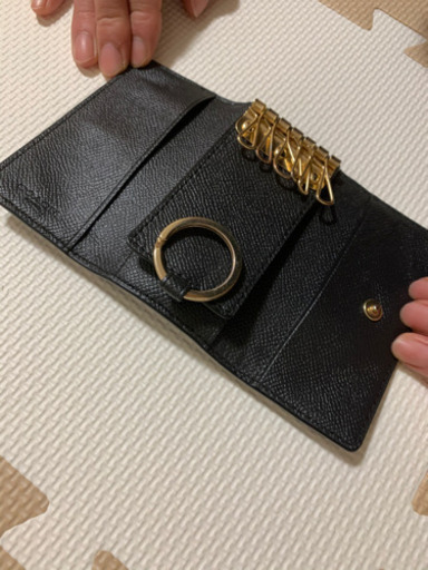 【受渡し予定者決定】COACH キーケース 黒
