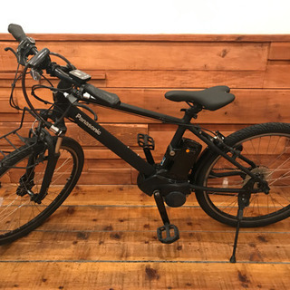 【中古・電動アシスト自転車?】Panasonic ハリヤ(BE-ELH242B)