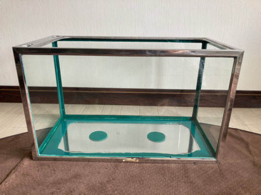 値下げ！【中古】ガラス水槽60cm×29cm×36cm