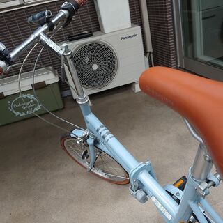 マークローザF 折りたたみ自転車 6段変速 18インチ ブリジストンの画像