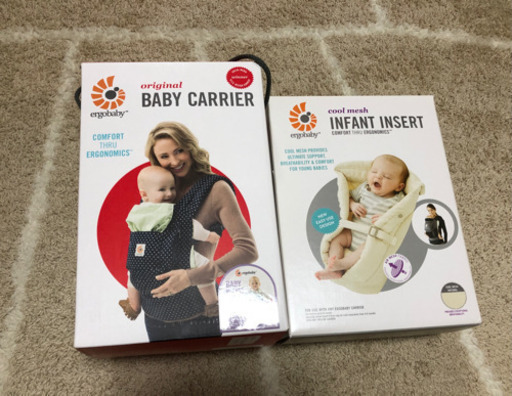 ergo baby carriers & infant insert (エルゴ　ベビーキャリア & インファントインサート)