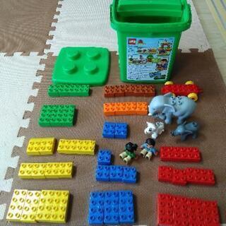 レゴ　デュプロduplo　ぞうさんのバケツ　清掃済　おまけブロック付