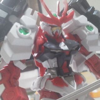 BANDAI HG 1/144 戦国アストレイ頑駄無 素組 完成品