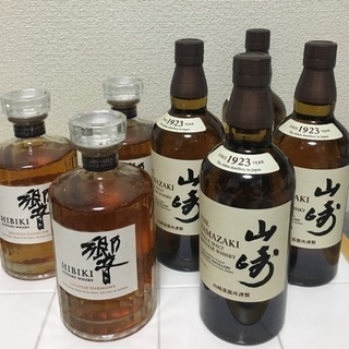 響 】&【 山崎 】 サントリー ウイスキー 計7本 SET！！