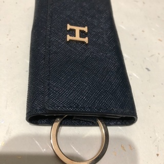 【未使用】キーケース　紺色