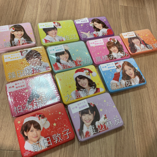 AKB48 缶ボックス　新品　全種類完備