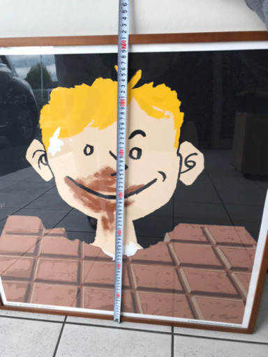 値下げしました！サビニャックポスター額入り