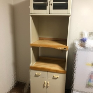 お値下げ相談可‼️ユノメ家具　食器棚