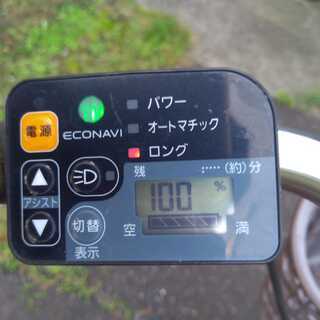 2020年9月にバッテリー無料交換済み　電動アシスト自転車パナソニックビビDX【中古】の画像