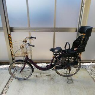 丸石  子供乗せ自転車  後輪パンク
