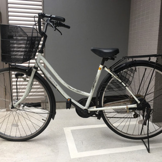 6速変速ギア・オートライト付き自転車