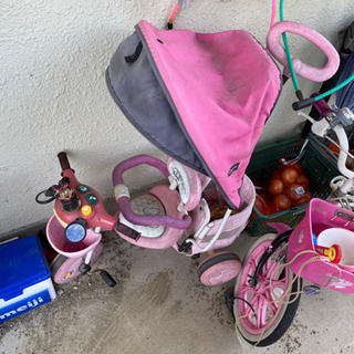 ミニちゃんの三輌車の画像