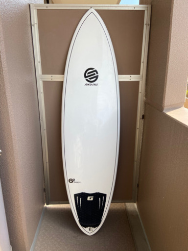 サンタクルーズ　パンプキン　サーフボード　6.2