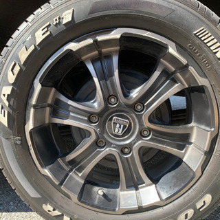 キャラバン&ハイエースに☆クリムソン BARBERO 17 6.5Jの画像