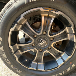 キャラバン&ハイエースに☆クリムソン BARBERO 17 6.5Jの画像