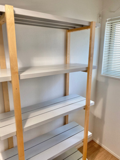 【良品】IKEA イケア YPPERLIG イッペルリグ オープンシェルフ シェルフユニット 5段 幅90 奥行35 高さ166cm