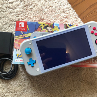 【本体】Nintendo Switch Lite ザシアン・ザマゼンタ ポケモン