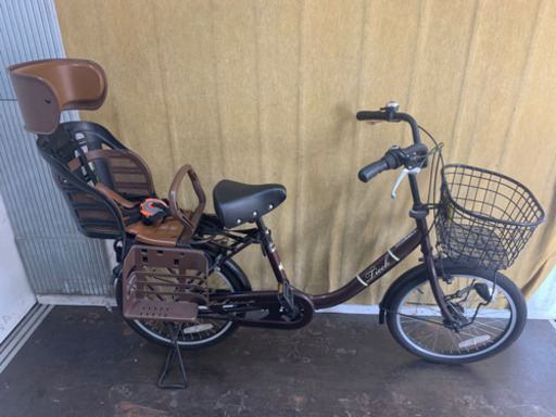 子供乗せ自転車★オートライト・20インチ★防犯登録料込