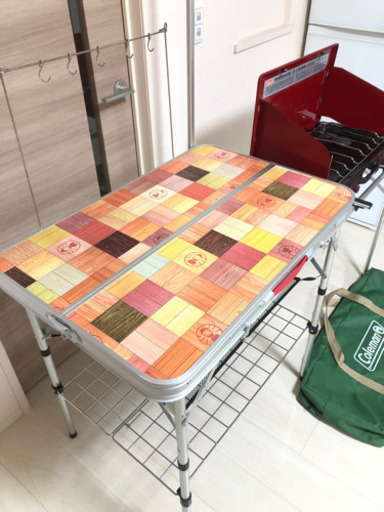 値下げしました！コールマン　キッチンテーブル　ツーバーナーセット