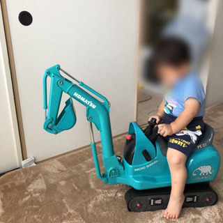 ユンボ乗り物おもちゃ