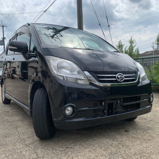 ★車検2年付きダイハツムーヴです。調子良好な人気黒色の1台になり...